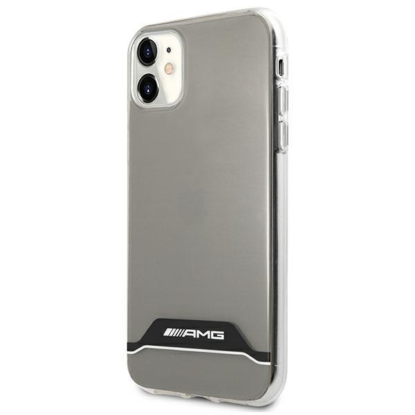 AMG AMHCN61TCBW iPhone 11 / Xr 6,1" przezroczysty hardcase Electroplate
